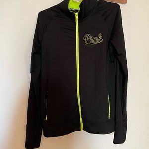 PINK full zip long sleeve
